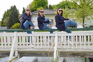 CharityGolf 2024-04-27 11  Charity-Golturnier beim GC Röttgersbach - Die Crew mit vollem Einsatz und gut gelaunt bei der Charity Veranstaltung der Familienstiftung Thomas und Erika Münch auf der Golfanlage Röttgersbach, angrenzend an den Erholungspark Mattlerbusch. : DVPJ, Holger II, Phil II., Prinz Karneval, Prinz, Prinzessin Mia I., Hofmarschälle, Page, Pagen, Paginnen, HDK, Duisburg, Karneval, Helau, Tollität, Event, Session 2024, Session 2025, HDK Duisburg, Hauptausschuss, Hauptausschuss Karneval Duisburg, Duisburg ist echt