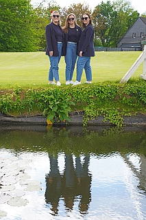 CharityGolf 2024-04-27 12  Charity-Golturnier beim GC Röttgersbach - Die Crew mit vollem Einsatz und gut gelaunt bei der Charity Veranstaltung der Familienstiftung Thomas und Erika Münch auf der Golfanlage Röttgersbach, angrenzend an den Erholungspark Mattlerbusch. : DVPJ, Holger II, Phil II., Prinz Karneval, Prinz, Prinzessin Mia I., Hofmarschälle, Page, Pagen, Paginnen, HDK, Duisburg, Karneval, Helau, Tollität, Event, Session 2024, Session 2025, HDK Duisburg, Hauptausschuss, Hauptausschuss Karneval Duisburg, Duisburg ist echt