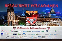 Karneval ONI CE 2025-01-24 54  Prinzenwiegen auf dem Eis - Eislaufen bei karnevalistischem Tönen. In der PreZero Rheinlandhalle hieß zum dritten mal „Karneval ON ICE“. Auf dem roten Teppich das Prinzenwiegen, der kleinen wie großen Tollitäten. Dazu präsentierten die Crews ihr Showprogramm.  Eishockey wurde auch gespielt, Team Karneval gegen Team Rathaus, mit dem Sieg in diesmal für das Team Rathaus. : DVPJ, Holger II, Phil II., Prinz Karneval, Prinz, Prinzessin Mia I., Hofmarschälle, Page, Pagen, Paginnen, HDK, Duisburg, Karneval, Helau, Tollität, Event, Session 2024, Session 2025, HDK Duisburg, Hauptausschuss, Hauptausschuss Karneval Duisburg, Duisburg ist echt
