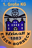 01 KG Klein aaf  2025-02-05 01  In Duisburg feiert man auch Mittwochs - Am Späten Nachmittag hatten wir den ersten Termin in Essen. Hausfrauennachmittag im Pfarrheim Herz-Jesu der 1.Gr. KG „Klein-aaf“ aus Essen-Borbeck. Und dann folge ein langer ,kölscher, Abend im Kultur- und Bürgerzentrum Duisburg-Süd Steinhof Huckingen e.V. Dort hieß es „Jeck unter Strom“. : DVPJ, Holger II, Phil II., Prinz Karneval, Prinz, Prinzessin Mia I., Hofmarschälle, Page, Pagen, Paginnen, HDK, Duisburg, Karneval, Helau, Tollität, Event, Session 2024, Session 2025, HDK Duisburg, Hauptausschuss, Hauptausschuss Karneval Duisburg, Duisburg ist echt