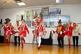 01 Bezirks Meiderich 2026-01-30 04  Tour-Tag, 30. Januar - An diesem Freitagmorgen hatte das Bezirksamt in Meiderich zum Prinzenempfang gebeten. Am Abend ging es dann weiter bei der „Damenparty“ der Marloher Jecken in Fahrn. Von dort in die „Eventloction BUDDY´S“ in Meiderich. Hier gab es eine Karnevalsparty mit DJ Holger, der ehemaligen Tollität Holger II. von  2025. Zum Abschluss waren wir Gäste beim „Ritterschmaus“ der KG Weiss-Grün in Ruhrort. : DVPJ, Toni I, Jules I., Prinz Karneval, Prinz, Prinzessin Aileen I., Hofmarschälle, Page, Pagen, Paginnen, HDK, Duisburg, Karneval, Helau, Tollität, Event, Session 2025, Session 2025, HDK Duisburg, Hauptausschuss, Hauptausschuss Karneval Duisburg, Duisburg ist echt