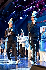 PrinzEmpf 2026- 01-11 068  Prinzenempfang 2026 - Seine Tollität Prinz Toni I. und seine Crew empfangen im Steinhof in Huckingen Sponsoren, den HDK-Förderkreis, Familie und Freunde. Zu Ihnen zählen auch Bastian I. und Steffen I., das Prinzenpaar der KGK aus Moers. Ihnen Allen wird ein lockeres Rahmenprogramm, gestaltet von Duisburger Garde- und Showtanzgruppen und natürlich beider Prinzencrews, geboten. : DVPJ, Toni I, Jules I., Prinz Karneval, Prinz, Prinzessin Aileen I., Hofmarschälle, Page, Pagen, Paginnen, HDK, Duisburg, Karneval, Helau, Tollität, Event, Session 2025, Session 2025, HDK Duisburg, Hauptausschuss, Hauptausschuss Karneval Duisburg, Duisburg ist echt