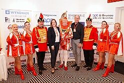 Sponsorenempfang 2026-01-15 08  Sponsorenabend - Sechs Tage nach seiner Kürung zum Prinz Toni I. hatte er nicht nur seine, sondern des gesamten Duisburger Karnevals, Unterstützerinnen und Unterstützer, zu einem Empfang in das WYNDHAM Hotel Duisburger Hof eingeladen. : DVPJ, Toni I, Jules I., Prinz Karneval, Prinz, Prinzessin Aileen I., Hofmarschälle, Page, Pagen, Paginnen, HDK, Duisburg, Karneval, Helau, Tollität, Event, Session 2025, Session 2025, HDK Duisburg, Hauptausschuss, Hauptausschuss Karneval Duisburg, Duisburg ist echt