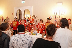 Sponsorenempfang 2026-01-15 23  Sponsorenabend - Sechs Tage nach seiner Kürung zum Prinz Toni I. hatte er nicht nur seine, sondern des gesamten Duisburger Karnevals, Unterstützerinnen und Unterstützer, zu einem Empfang in das WYNDHAM Hotel Duisburger Hof eingeladen. : DVPJ, Toni I, Jules I., Prinz Karneval, Prinz, Prinzessin Aileen I., Hofmarschälle, Page, Pagen, Paginnen, HDK, Duisburg, Karneval, Helau, Tollität, Event, Session 2025, Session 2025, HDK Duisburg, Hauptausschuss, Hauptausschuss Karneval Duisburg, Duisburg ist echt