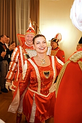 Sponsorenempfang 2026-01-15 32  Sponsorenabend - Sechs Tage nach seiner Kürung zum Prinz Toni I. hatte er nicht nur seine, sondern des gesamten Duisburger Karnevals, Unterstützerinnen und Unterstützer, zu einem Empfang in das WYNDHAM Hotel Duisburger Hof eingeladen. : DVPJ, Toni I, Jules I., Prinz Karneval, Prinz, Prinzessin Aileen I., Hofmarschälle, Page, Pagen, Paginnen, HDK, Duisburg, Karneval, Helau, Tollität, Event, Session 2025, Session 2025, HDK Duisburg, Hauptausschuss, Hauptausschuss Karneval Duisburg, Duisburg ist echt