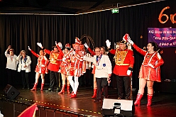 02 Jubilaeum Pils-Sucher 2026-01-23 06  Tour-Tag, 23.Januar - Am frühen Abend begannen wir mit einem Gastspiel in Essen. Dort hatte die „1.Gr. KG Klein-aaf“ zu einem Hausfrauennachmittag ins Pfarrheim „Herz-Jesu“ geladen. Zurück in Duisburg haben wie die Jubiläumsfeier zum 66 jährigen Geburtstag der KG Blau-Weiß Neumühl „Die Pils-Sucher“ besucht. Darauf folgten dann im Duisburger Landfermann-Gymnasium die Herrensitzung der Prinzengarde und im „Efendi-Festsall“ die Piratesause 2.0 „Karneval meets Mallorca“, Heimspiel für unsere Tichi. : DVPJ, Toni I, Jules I., Prinz Karneval, Prinz, Prinzessin Aileen I., Hofmarschälle, Page, Pagen, Paginnen, HDK, Duisburg, Karneval, Helau, Tollität, Event, Session 2025, Session 2025, HDK Duisburg, Hauptausschuss, Hauptausschuss Karneval Duisburg, Duisburg ist echt